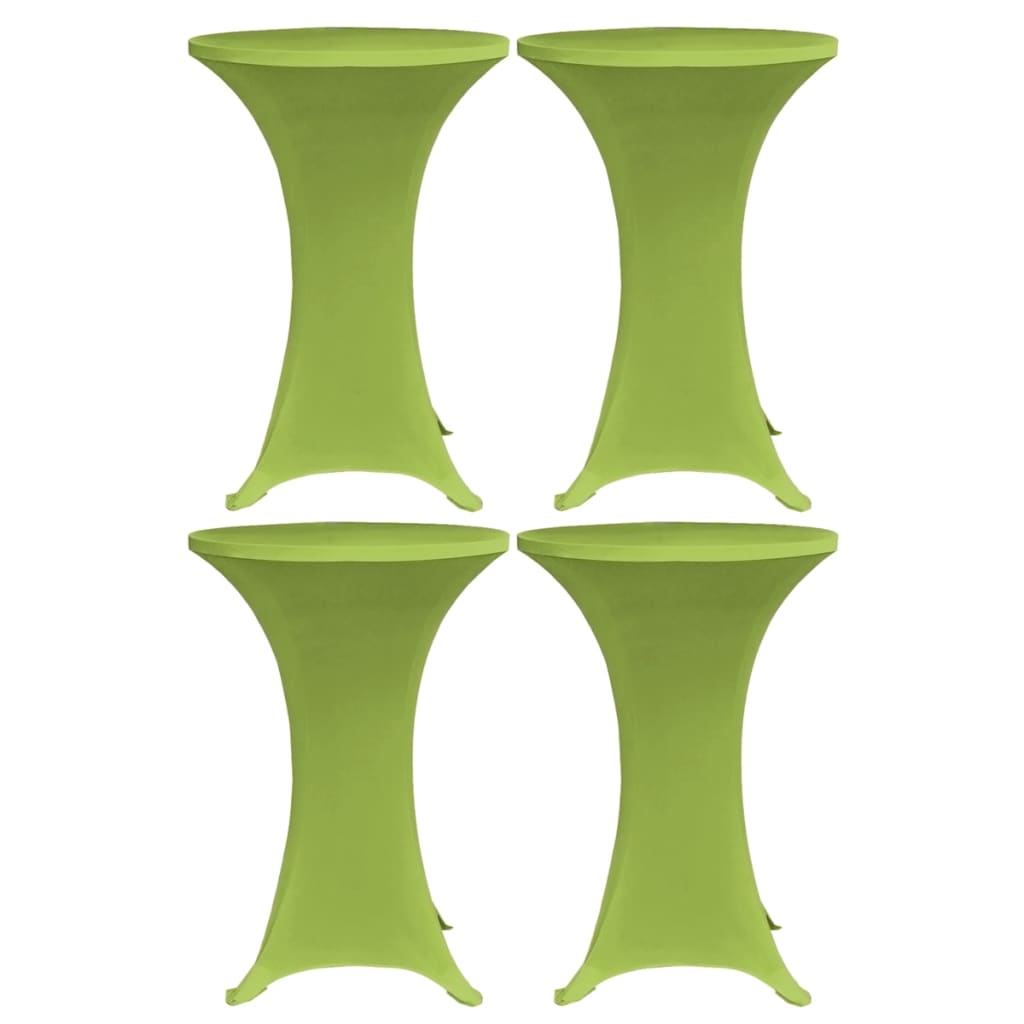 Tafelhoes stretch 4 st 80 cm groen is nu te koop bij PeponiXL, paradijselijk wonen!
