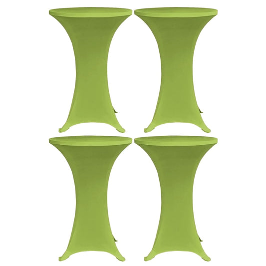 Tafelhoes stretch 4 st 80 cm groen is nu te koop bij PeponiXL, paradijselijk wonen!