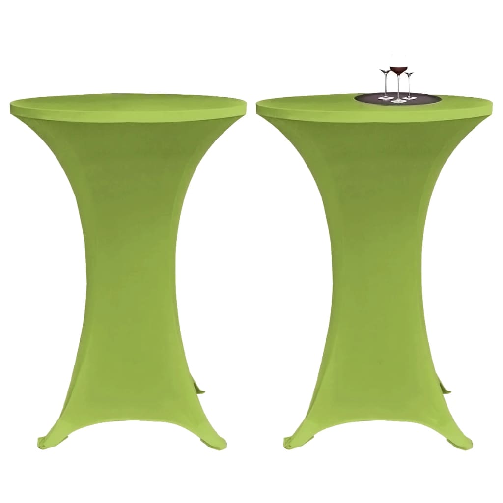 Tafelhoes stretch 4 st 80 cm groen is nu te koop bij PeponiXL, paradijselijk wonen!