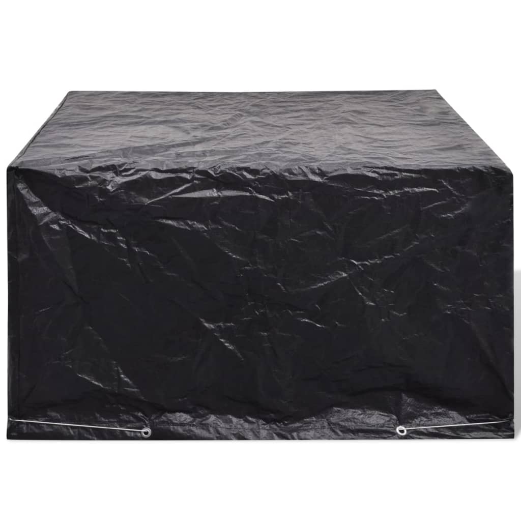 Tuinmeubelhoezen poly rattan 2 st 6-persoons 172x113 cm is nu te koop bij PeponiXL, paradijselijk wonen!
