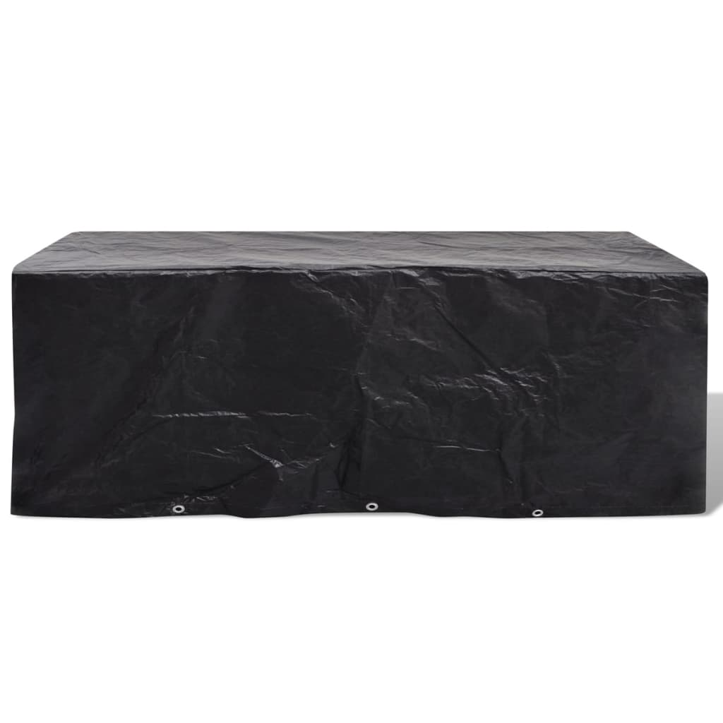 Tuinmeubelhoezen poly rattan 2 st 8-persoons 229x113 cm is nu te koop bij PeponiXL, paradijselijk wonen!