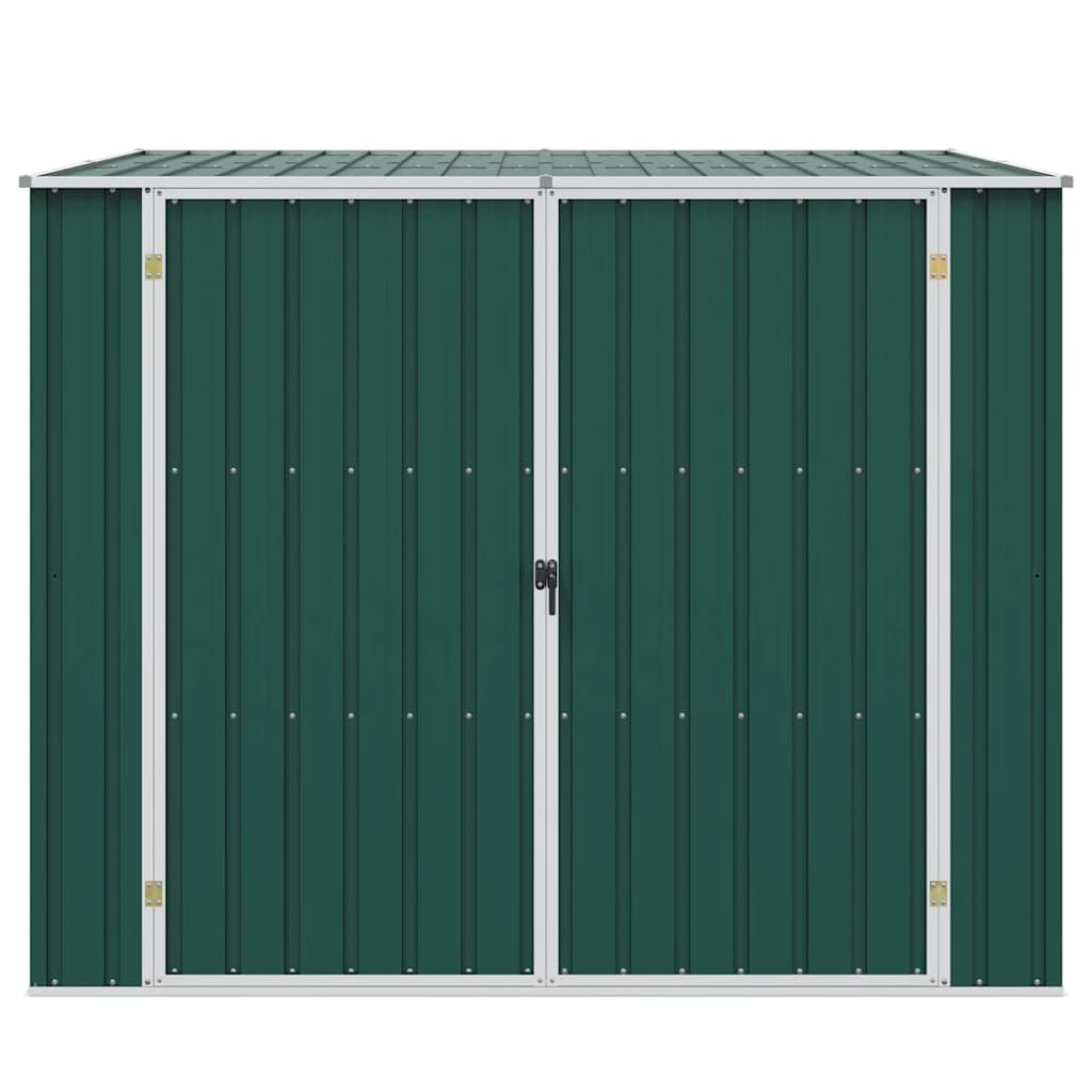 Tuinschuur 195x198x159 cm gegalvaniseerd staal groen is nu te koop bij PeponiXL, paradijselijk wonen!
