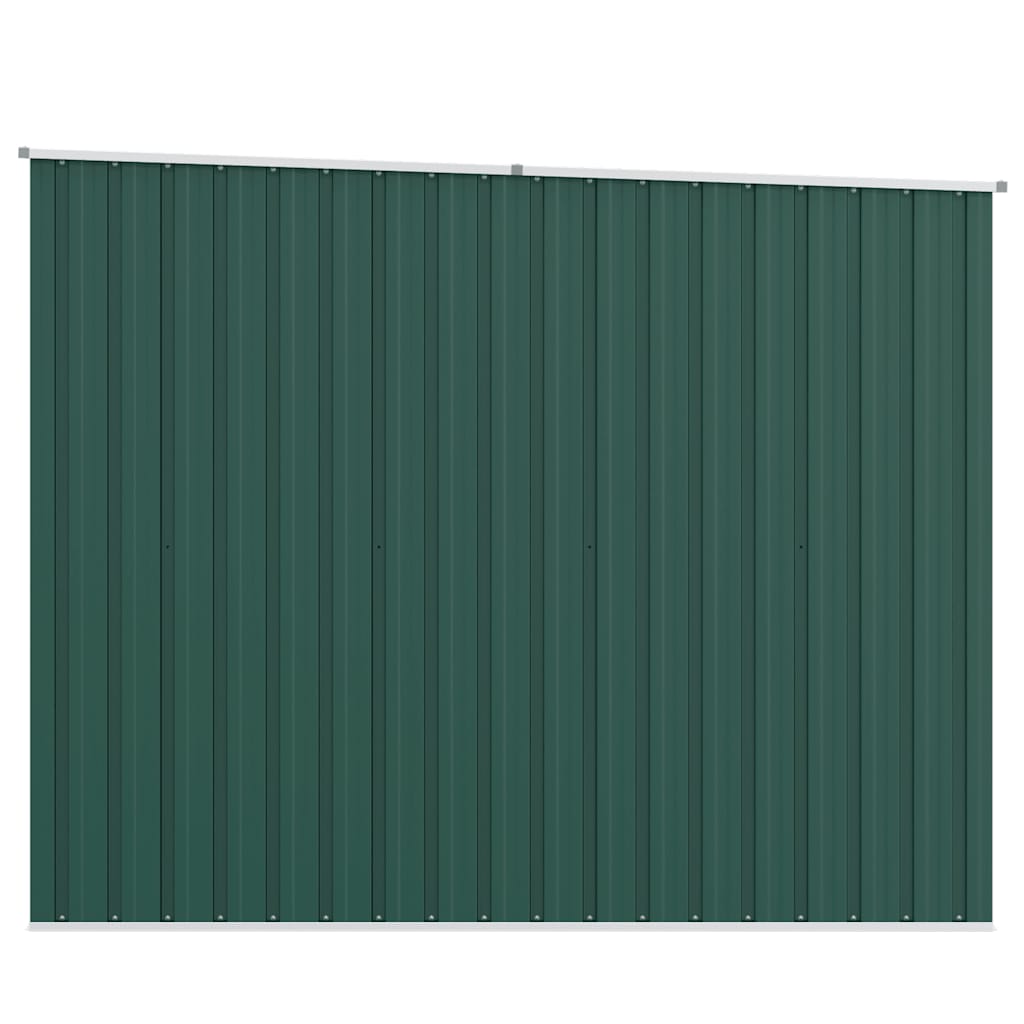 Tuinschuur 195x198x159 cm gegalvaniseerd staal groen is nu te koop bij PeponiXL, paradijselijk wonen!