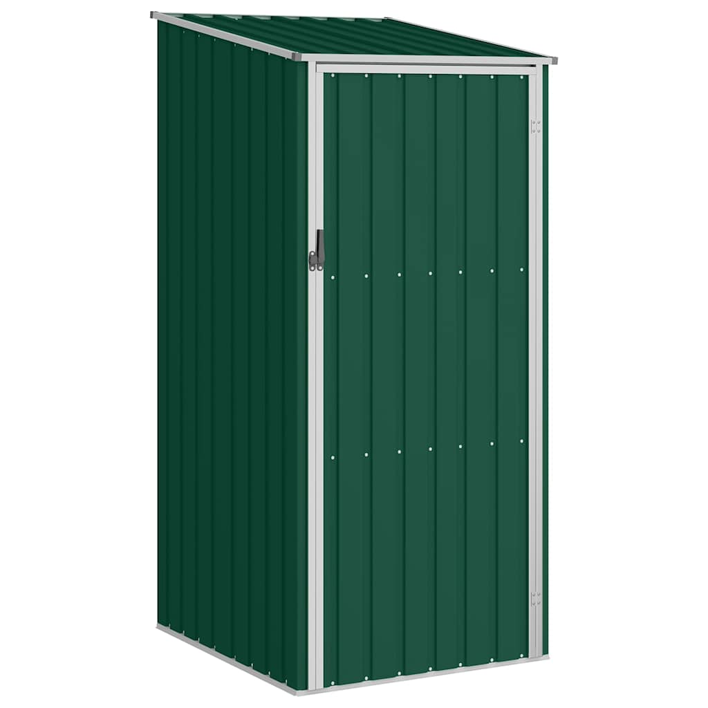 Tuinschuur 87x98x159 cm gegalvaniseerd staal groen is nu te koop bij PeponiXL, paradijselijk wonen!