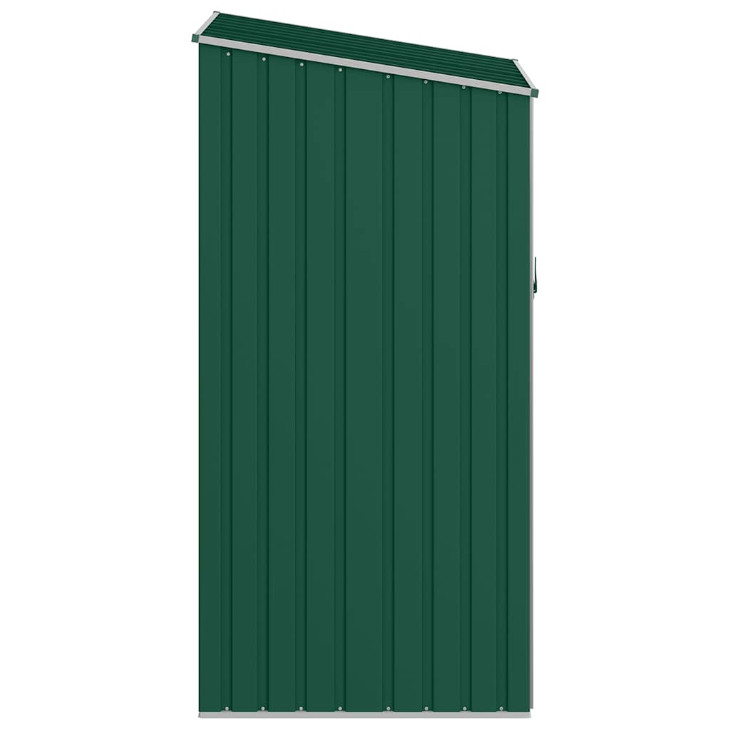 Tuinschuur 87x98x159 cm gegalvaniseerd staal groen is nu te koop bij PeponiXL, paradijselijk wonen!