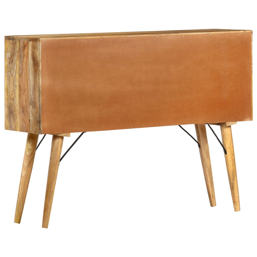 Dressoir 110x30x82 cm massief mangohout is nu te koop bij PeponiXL, paradijselijk wonen!