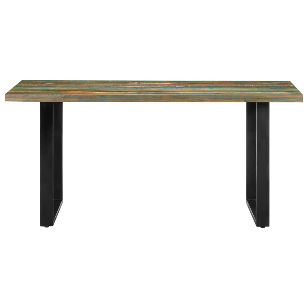 Eettafel 160x80x75 cm massief gerecycled hout is nu te koop bij PeponiXL, paradijselijk wonen!