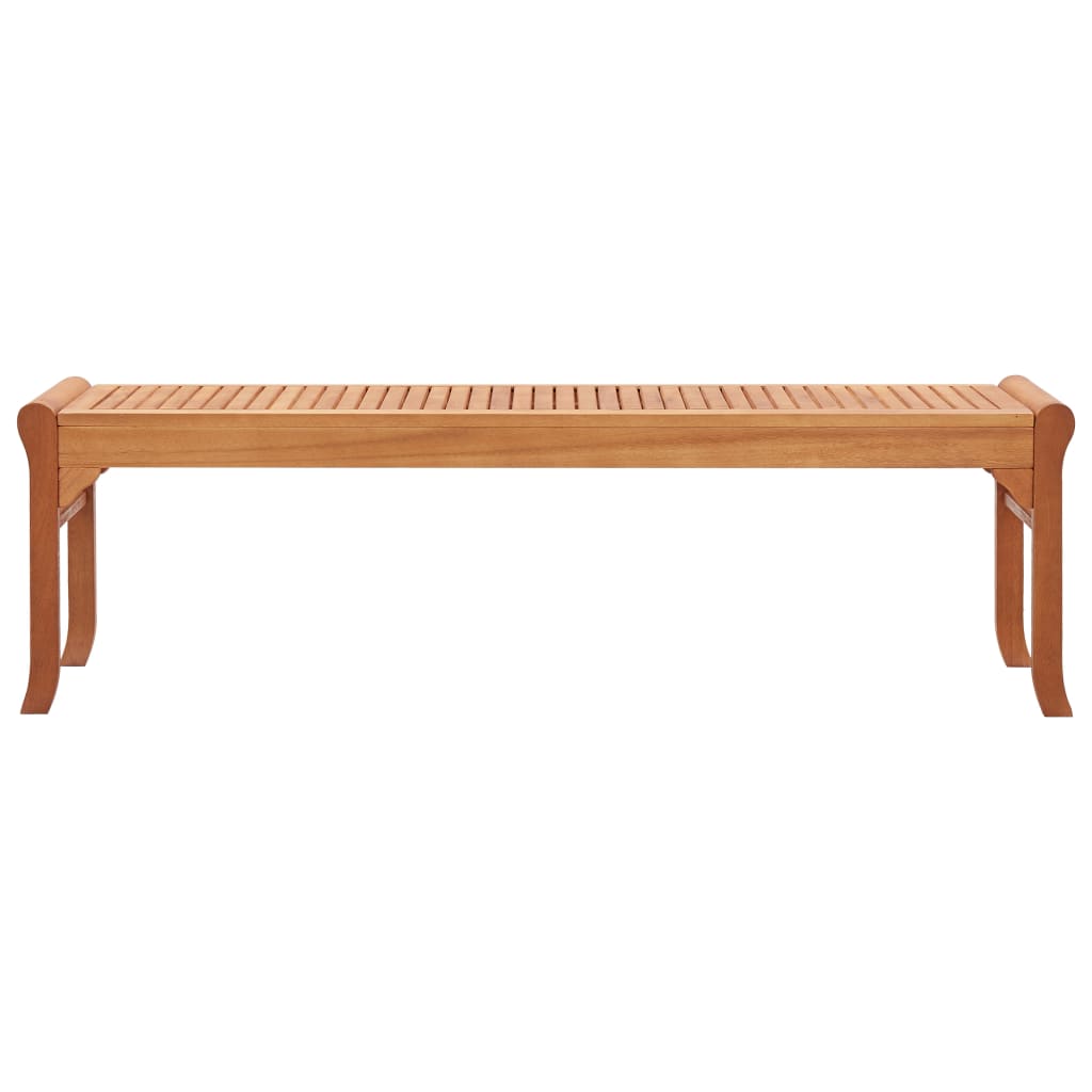 Tuinbank 3-zits 150 cm massief eucalyptushout is nu te koop bij PeponiXL, paradijselijk wonen!