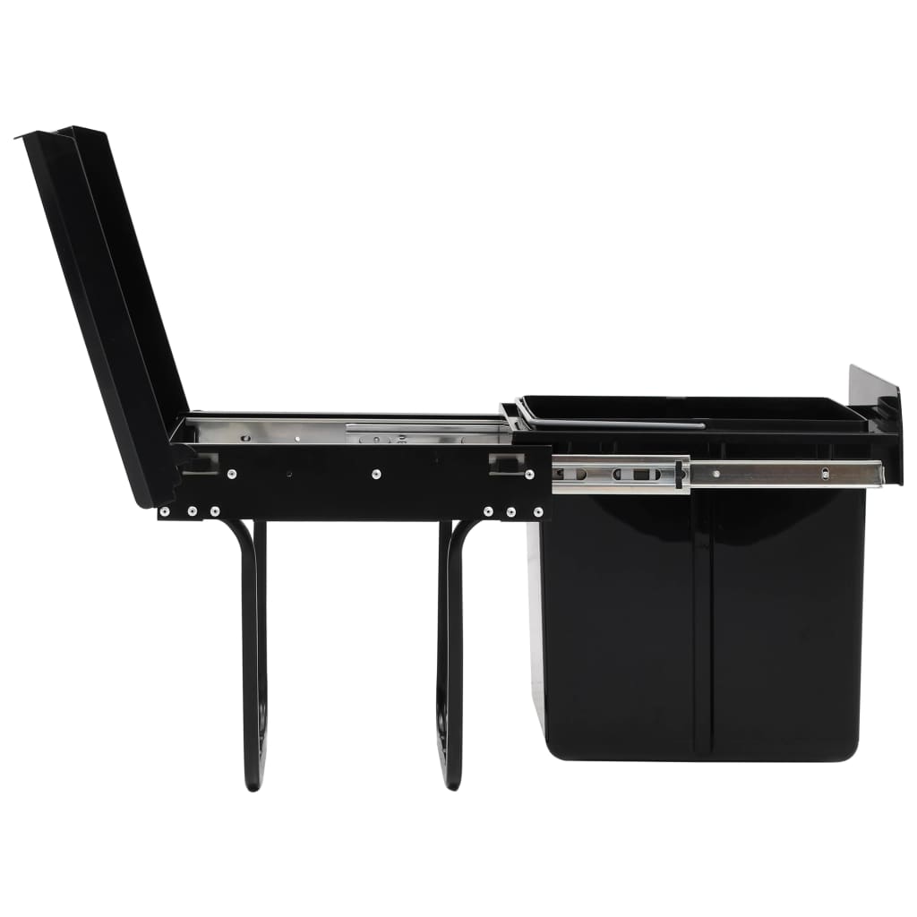 Inbouwprullenbak uittrekbaar soft-close 20 L is nu te koop bij PeponiXL, paradijselijk wonen!