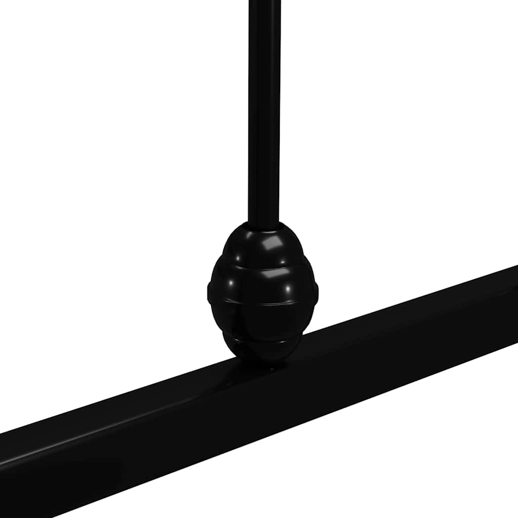 Bedframe metaal zwart 140x200 cm is nu te koop bij PeponiXL, paradijselijk wonen!