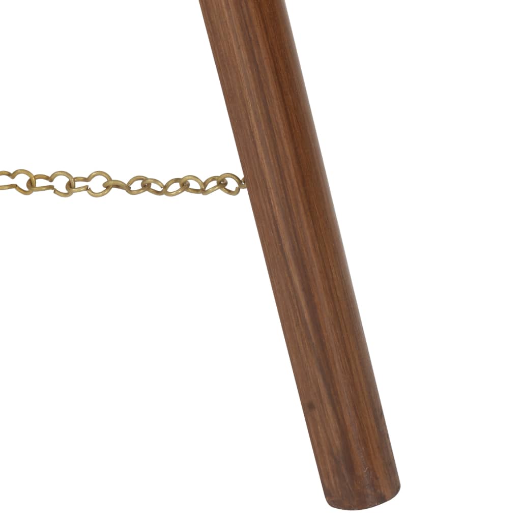 Vloerlamp driepoot 97 cm massief mangohout is nu te koop bij PeponiXL, paradijselijk wonen!