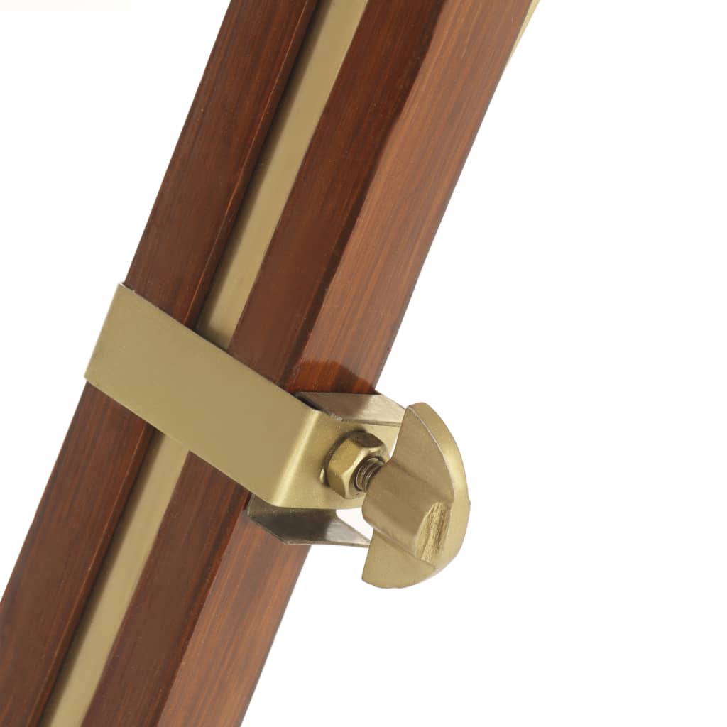 Vloerlamp driepoot 193 cm massief mangohout is nu te koop bij PeponiXL, paradijselijk wonen!