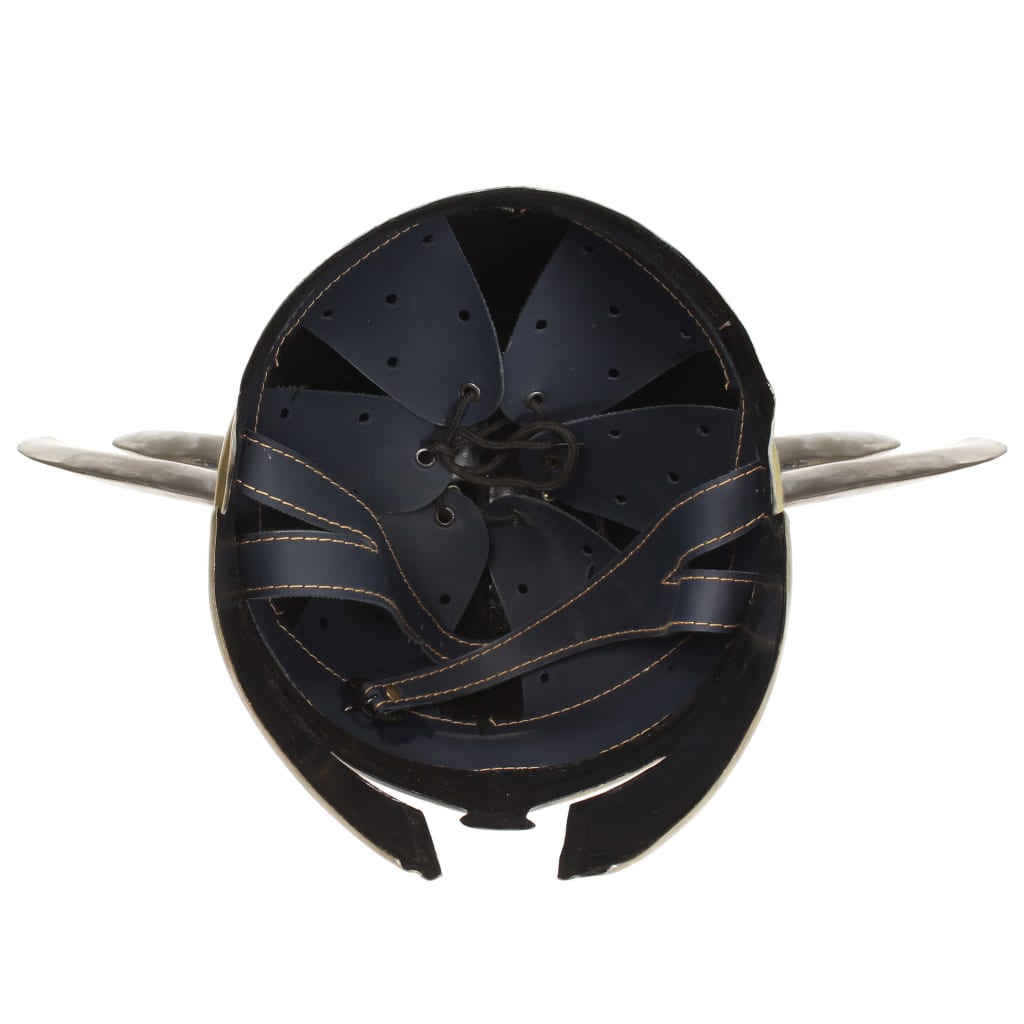 Soldatenhelm Grieks replica LARP staal messingkleurig is nu te koop bij PeponiXL, paradijselijk wonen!
