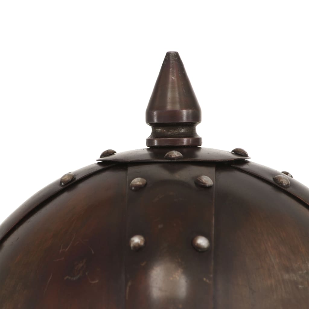Vikinghelm replica LARP staal koperkleurig is nu te koop bij PeponiXL, paradijselijk wonen!