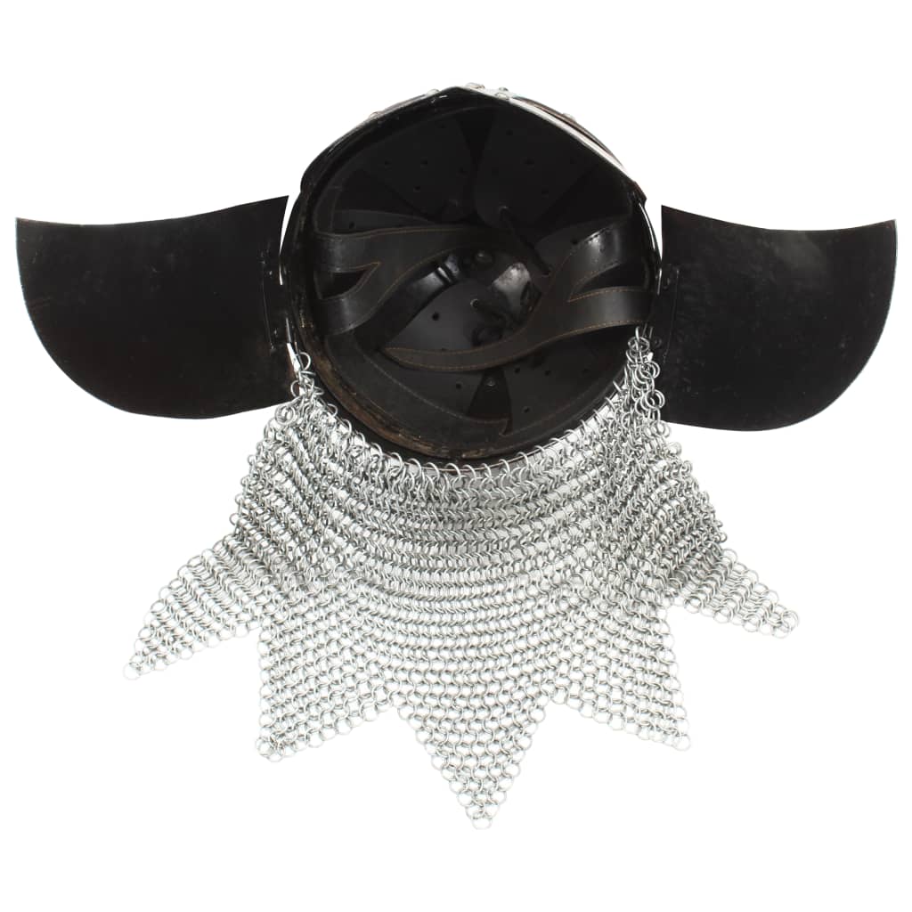 Vikinghelm replica LARP staal koperkleurig is nu te koop bij PeponiXL, paradijselijk wonen!