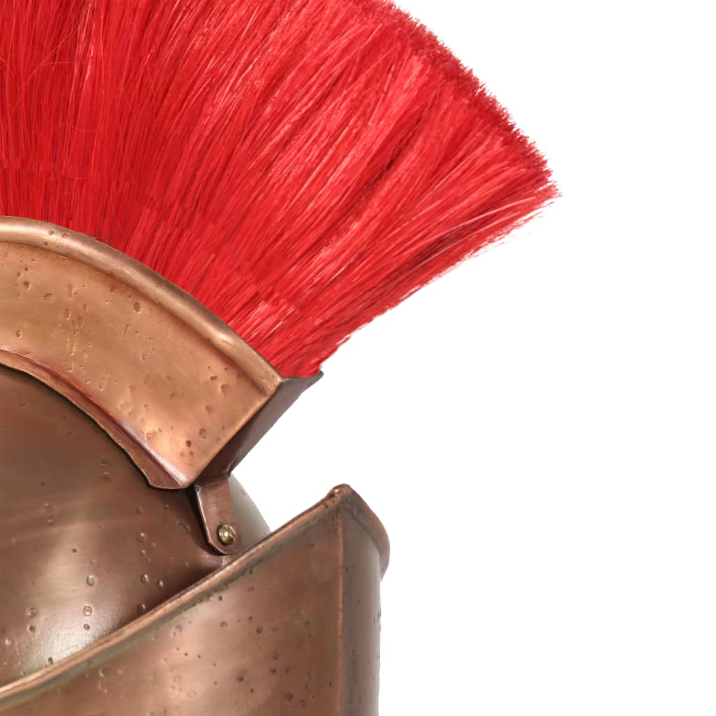 Soldatenhelm Grieks replica LARP staal koperkleurig is nu te koop bij PeponiXL, paradijselijk wonen!