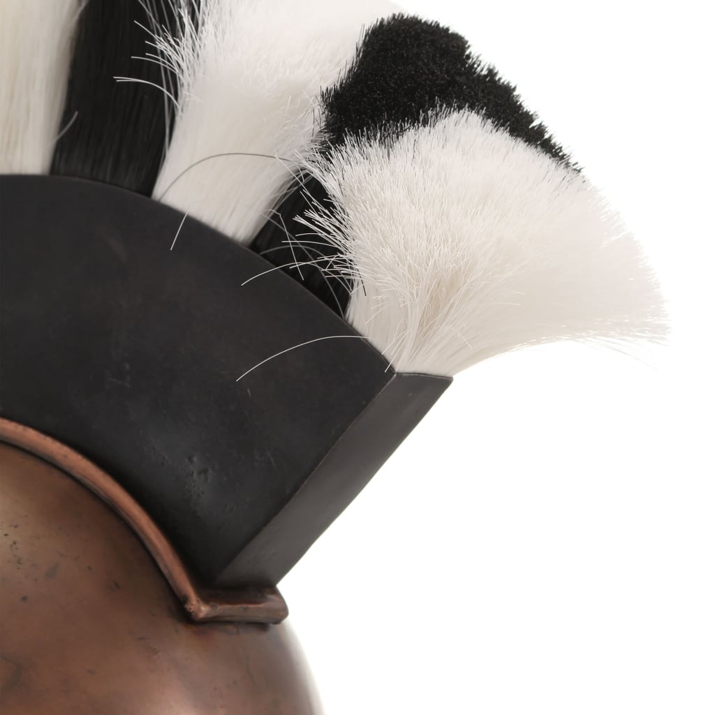 Soldatenhelm Grieks replica LARP staal koperkleurig is nu te koop bij PeponiXL, paradijselijk wonen!