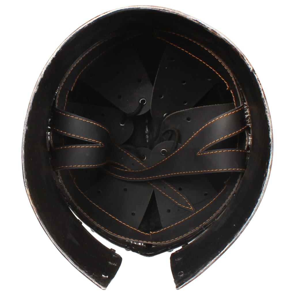 Ridderhelm middeleeuws replica LARP staal zilverkleurig is nu te koop bij PeponiXL, paradijselijk wonen!