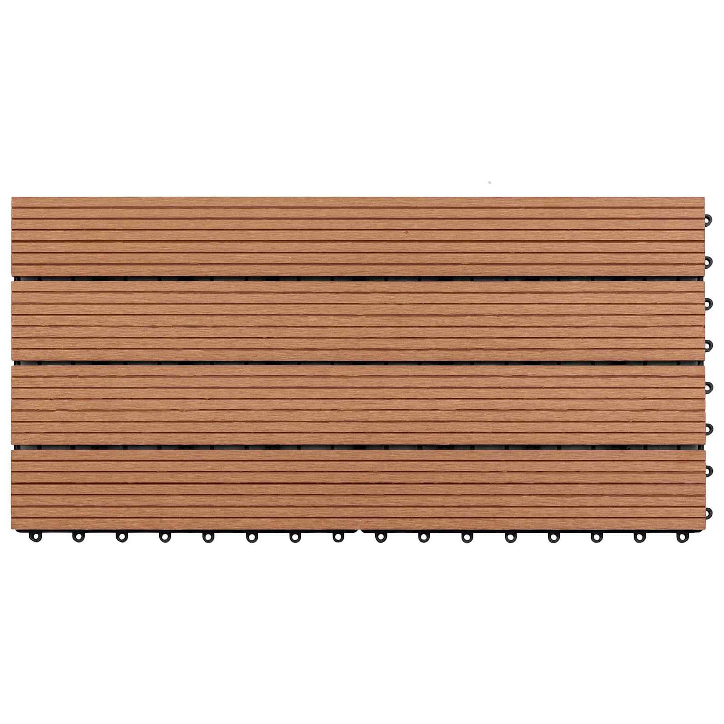 Terras Tegel 6 pcs Bruin 60 x 30 cm WPC is nu te koop bij PeponiXL, paradijselijk wonen!