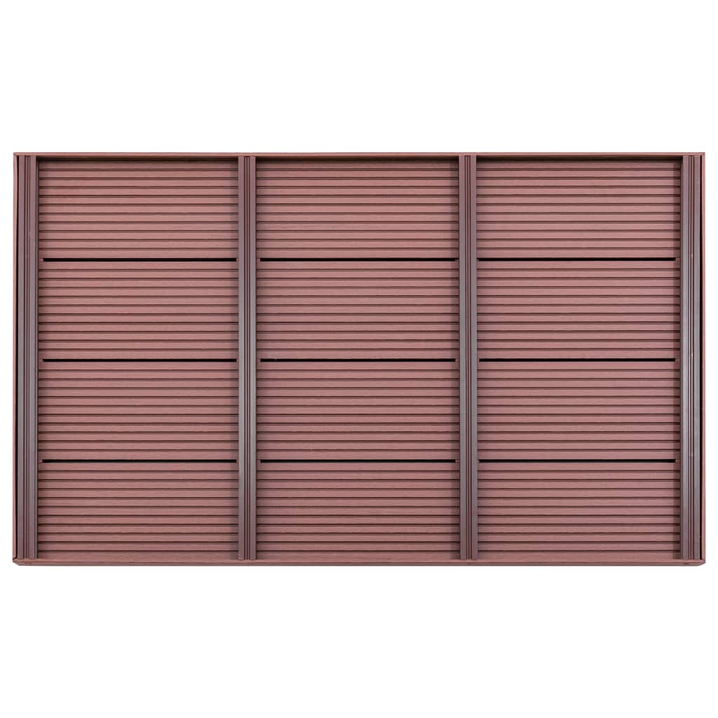 Vloerelement voor solardouche 101x63x5,5 cm HKC bruin is nu te koop bij PeponiXL, paradijselijk wonen!