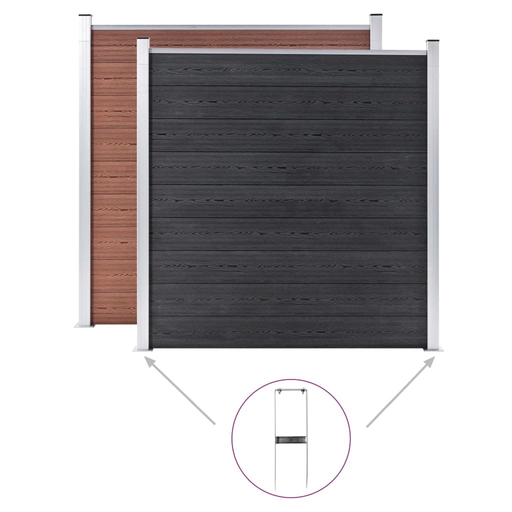 Grondpinnen voor HKC schutting 2 st 40 cm staal is nu te koop bij PeponiXL, paradijselijk wonen!