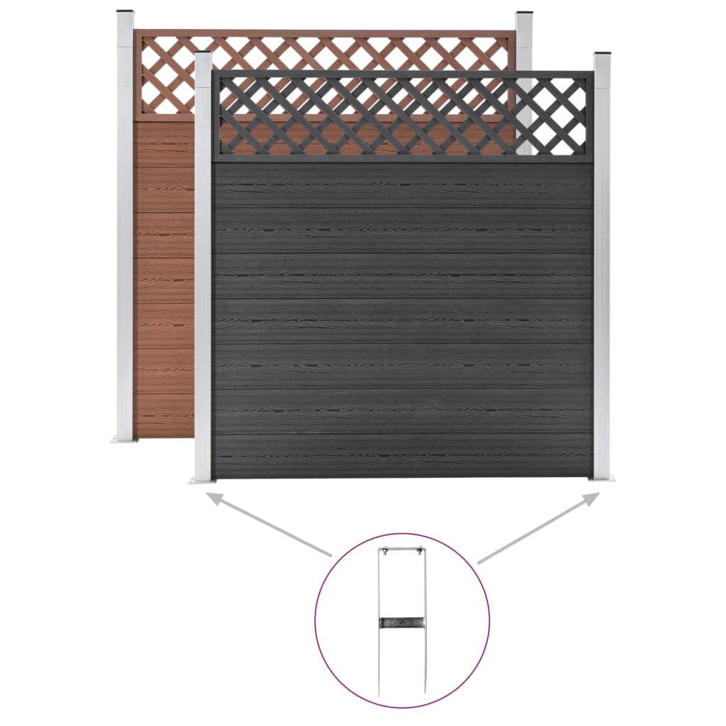 Grondpinnen voor HKC schutting 2 st 40 cm staal is nu te koop bij PeponiXL, paradijselijk wonen!