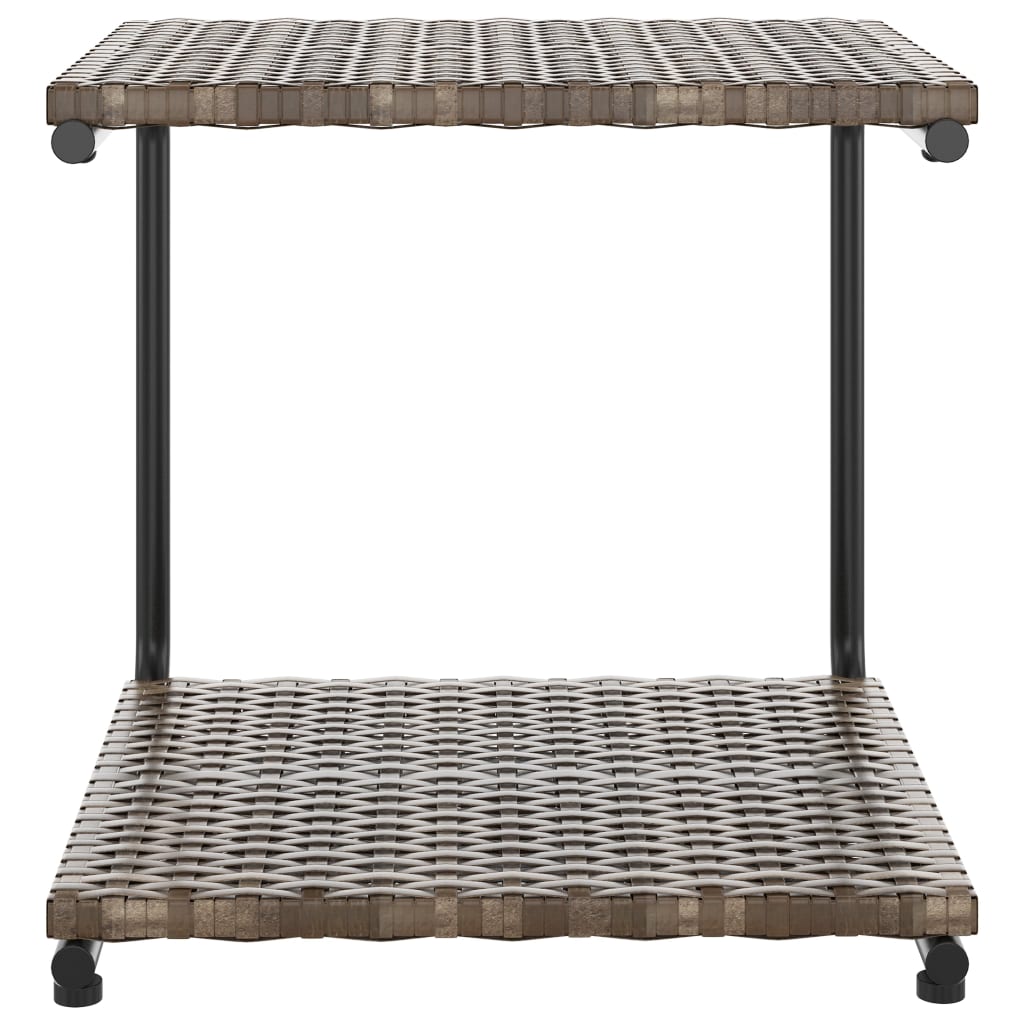 Ligbed met kussens 2-persoons poly rattan bruin is nu te koop bij PeponiXL, paradijselijk wonen!