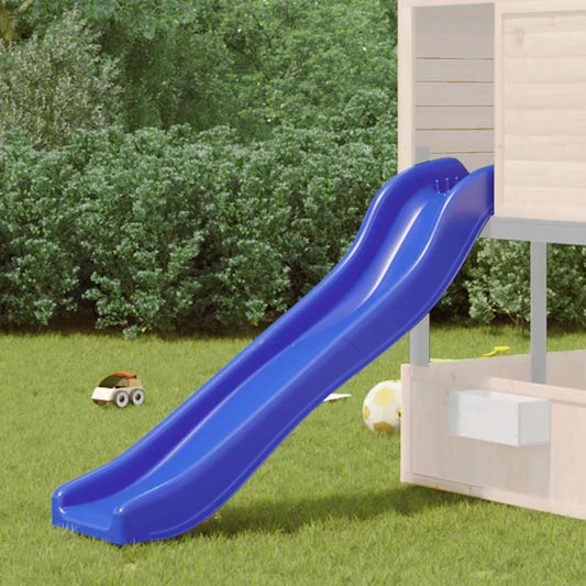 Glijbaan 175x38x23 cm polypropeen blauw is nu te koop bij PeponiXL, paradijselijk wonen!