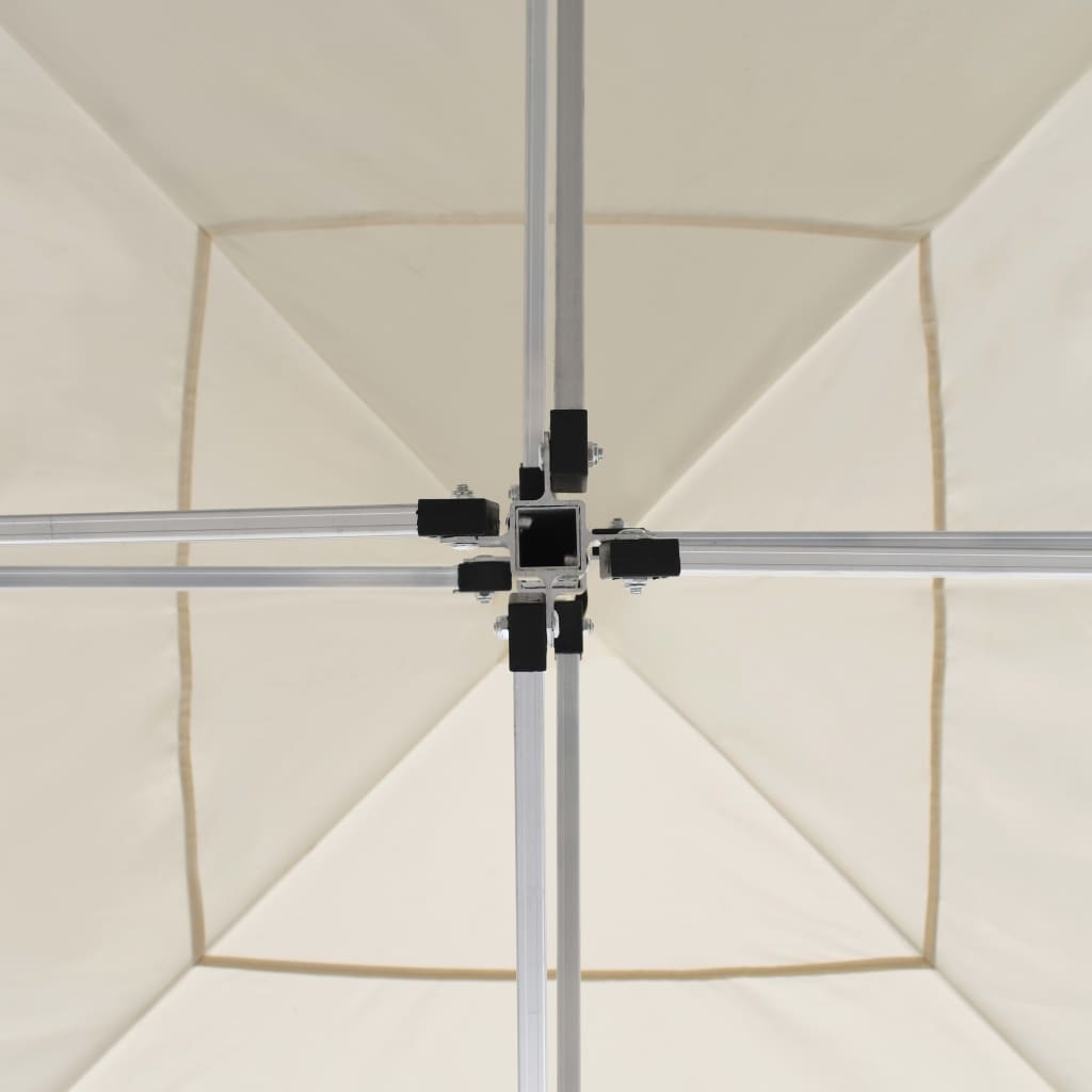 Partytent inklapbaar met wanden 2x2 m aluminium crème is nu te koop bij PeponiXL, paradijselijk wonen!