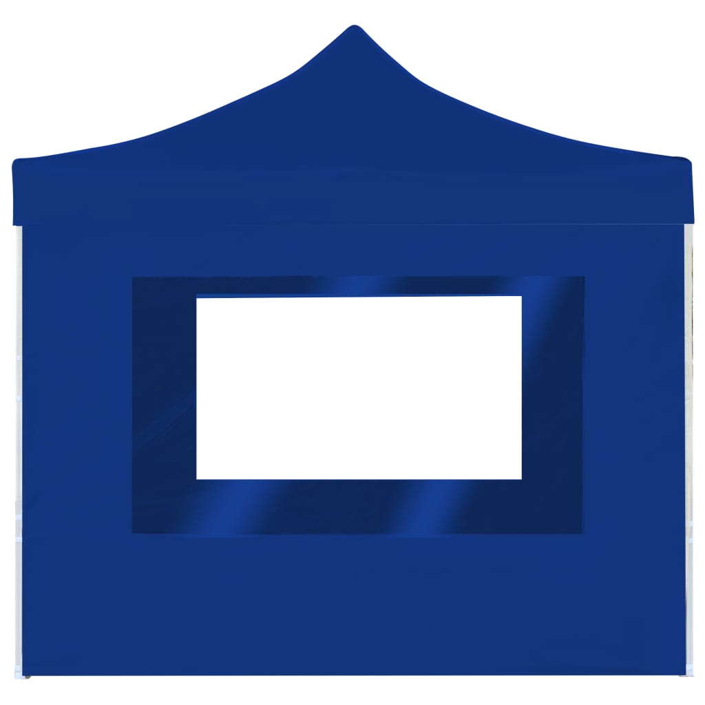 Partytent inklapbaar met wanden 2x2 m aluminium blauw is nu te koop bij PeponiXL, paradijselijk wonen!