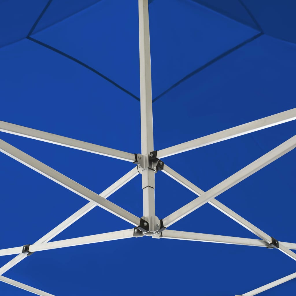 Partytent inklapbaar met wanden 2x2 m aluminium blauw is nu te koop bij PeponiXL, paradijselijk wonen!