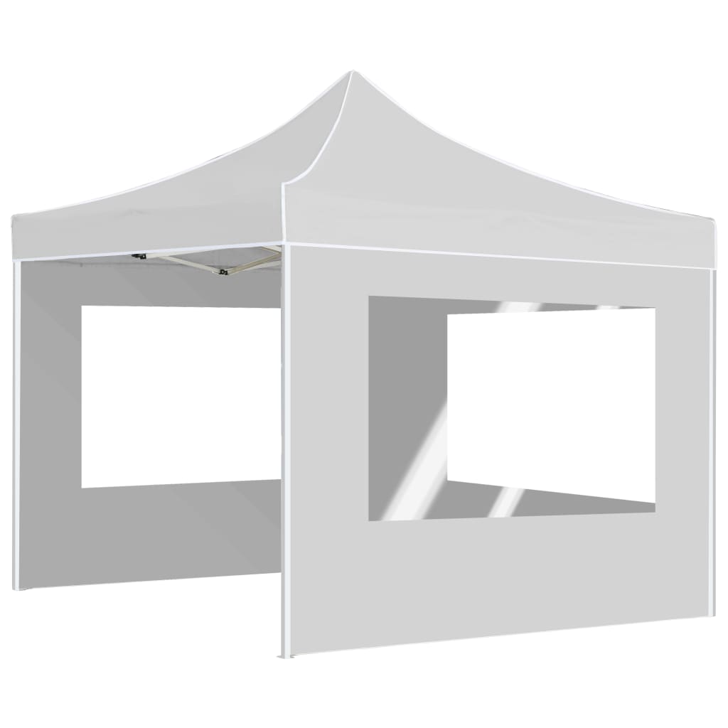 Partytent inklapbaar met wanden 2x2 m aluminium wit is nu te koop bij PeponiXL, paradijselijk wonen!