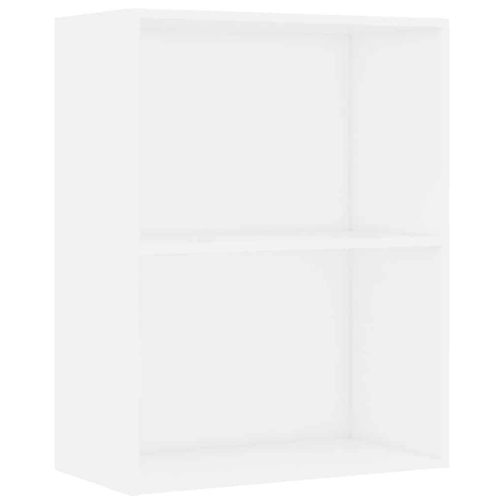 Boekenkast 60x30x76,5 cm bewerkt hout wit is nu te koop bij PeponiXL, paradijselijk wonen!