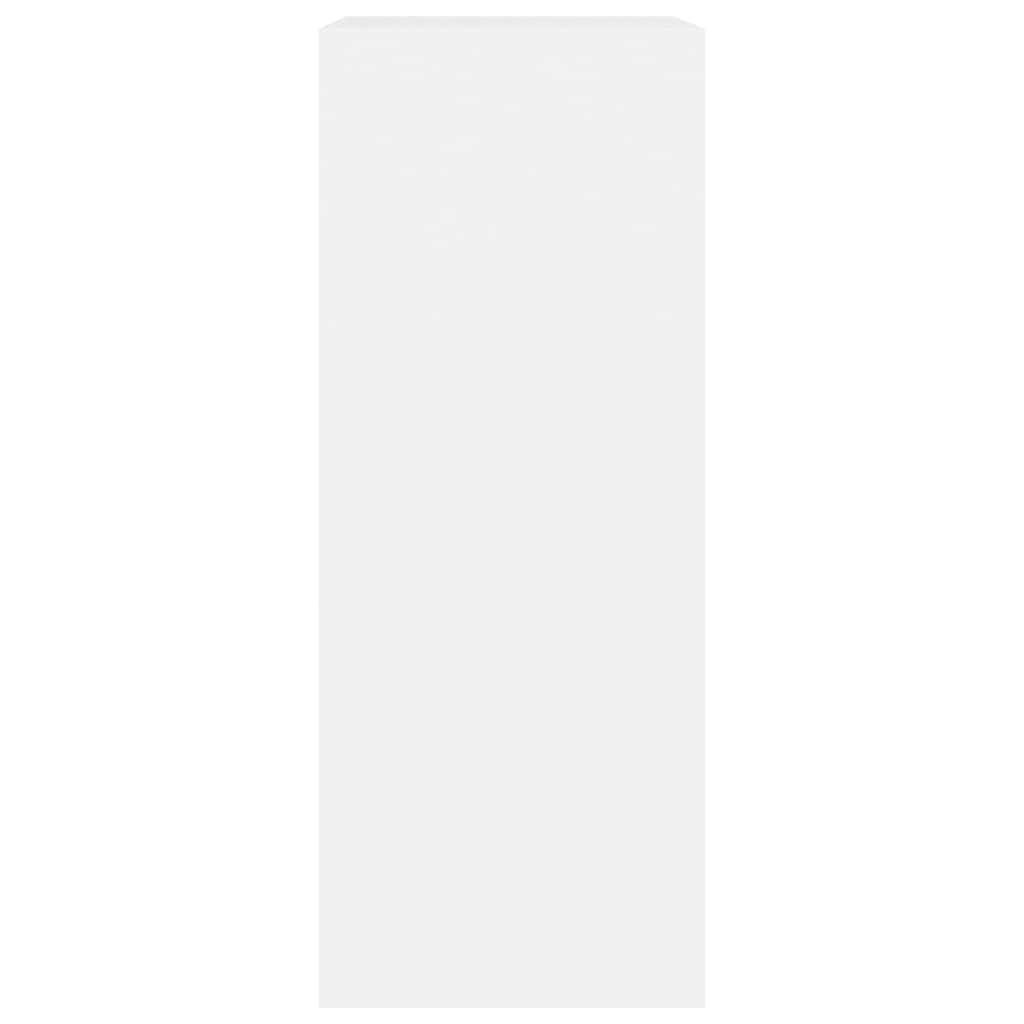 Boekenkast 60x30x76,5 cm bewerkt hout wit is nu te koop bij PeponiXL, paradijselijk wonen!