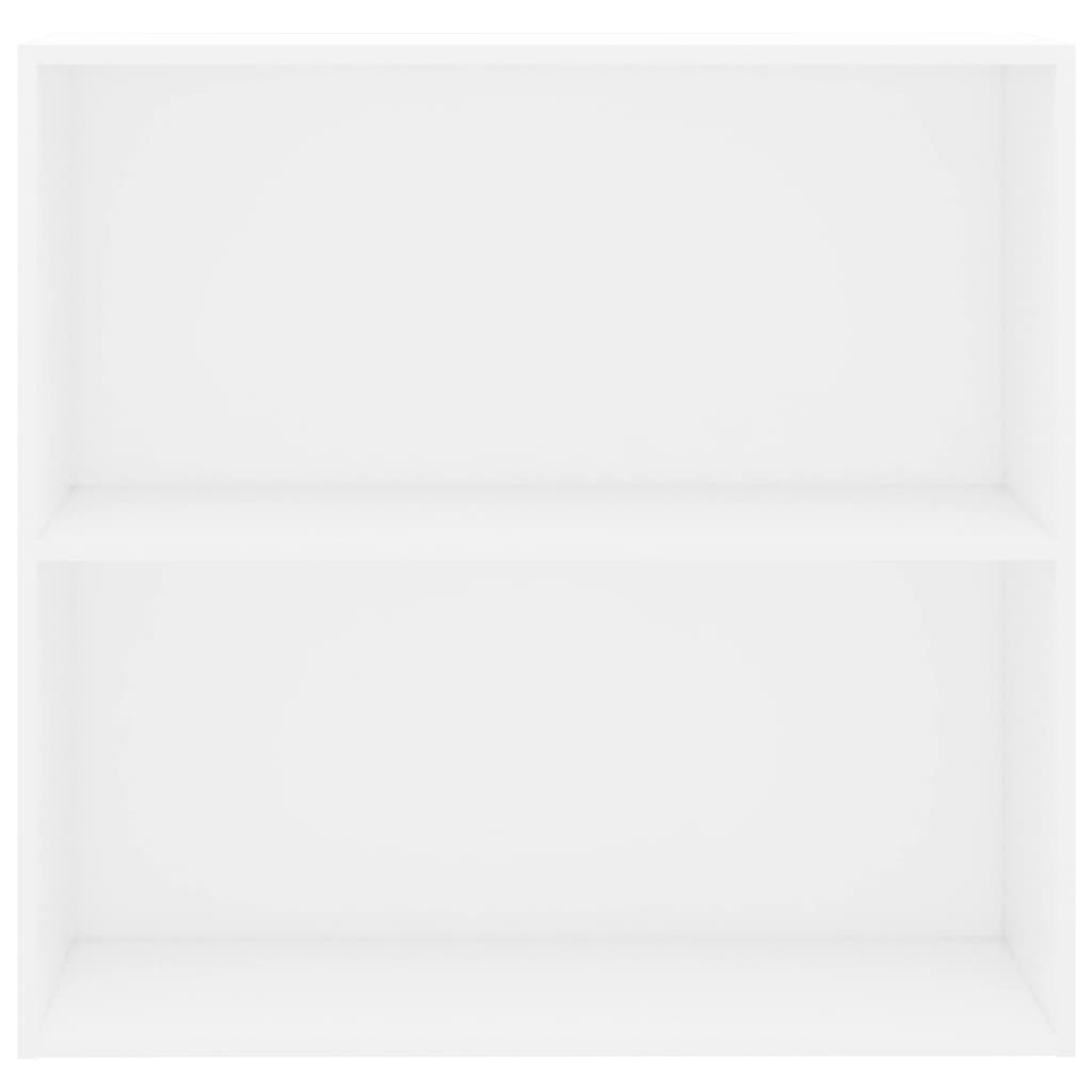 Boekenkast 80x30x76,5 cm bewerkt hout wit is nu te koop bij PeponiXL, paradijselijk wonen!