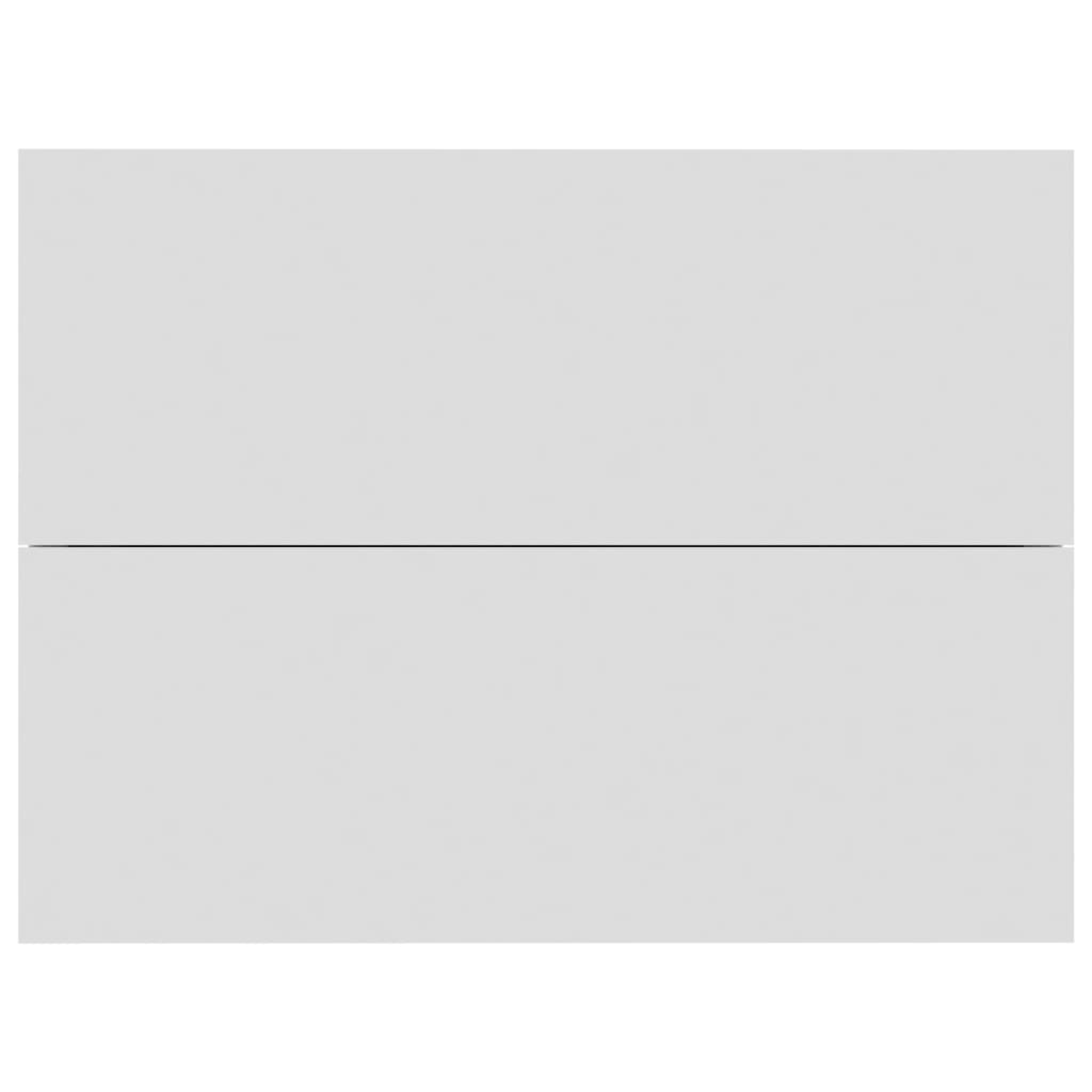 Nachtkastjes 2 st 40x30x30 cm bewerkt hout wit is nu te koop bij PeponiXL, paradijselijk wonen!