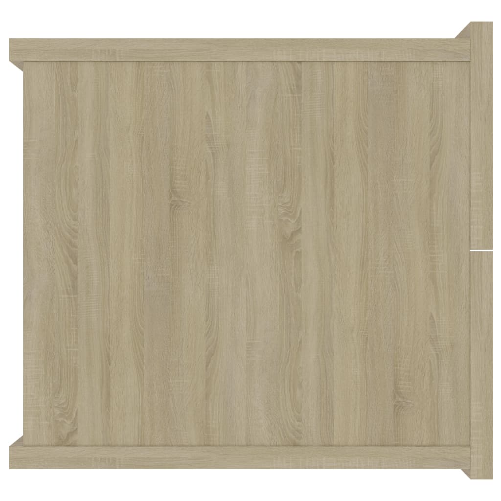 Nachtkastjes 2 st 40x30x30 cm bewerkt hout sonoma eikenkleurig is nu te koop bij PeponiXL, paradijselijk wonen!