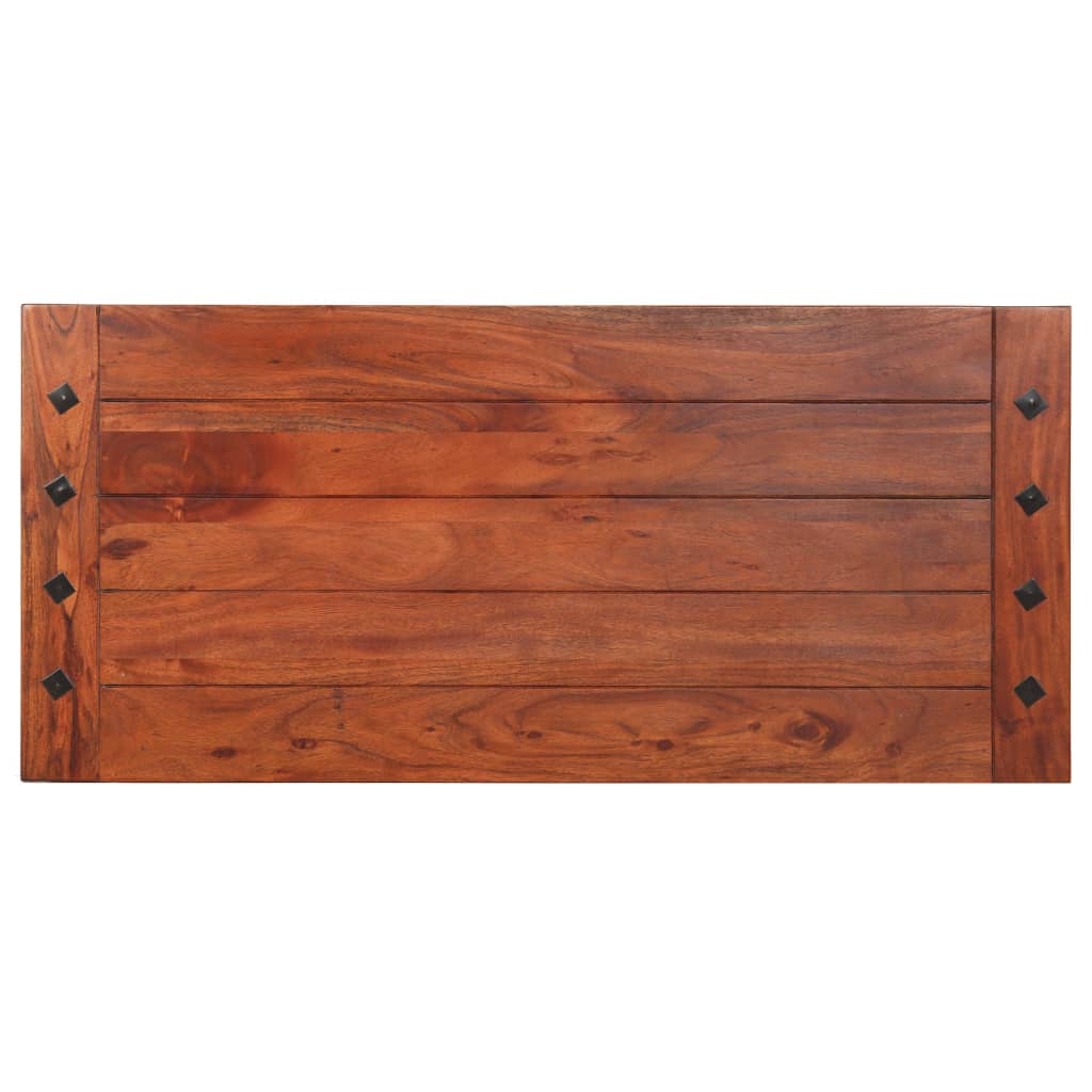 Salontafel 110x50x35 cm massief acaciahout is nu te koop bij PeponiXL, paradijselijk wonen!