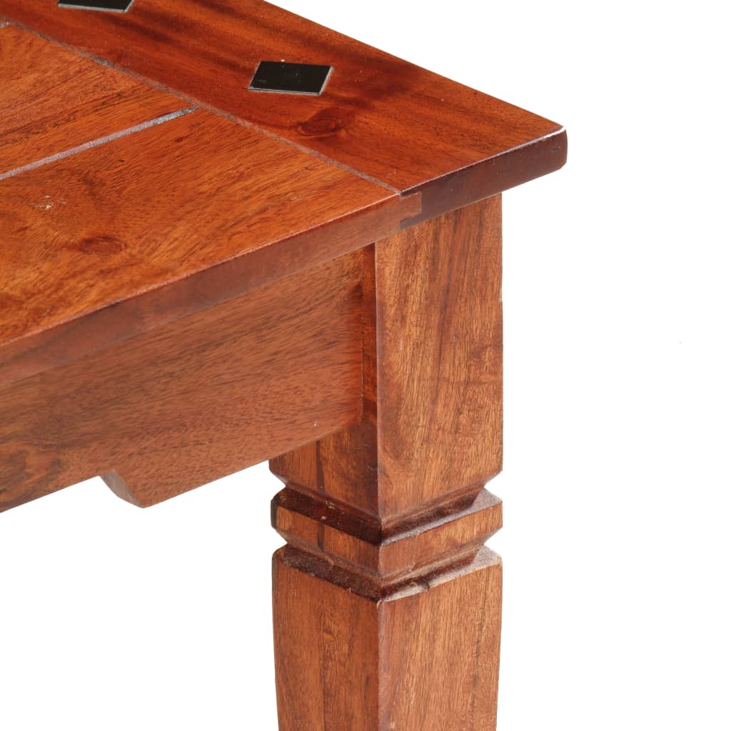 Salontafel 110x50x35 cm massief acaciahout is nu te koop bij PeponiXL, paradijselijk wonen!