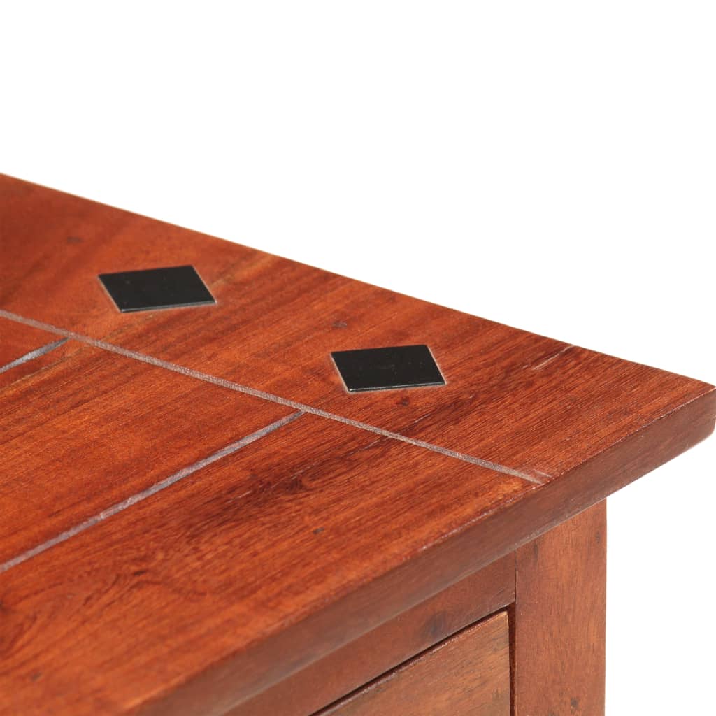 Nachtkastje 40x30x50 cm massief acaciahout is nu te koop bij PeponiXL, paradijselijk wonen!