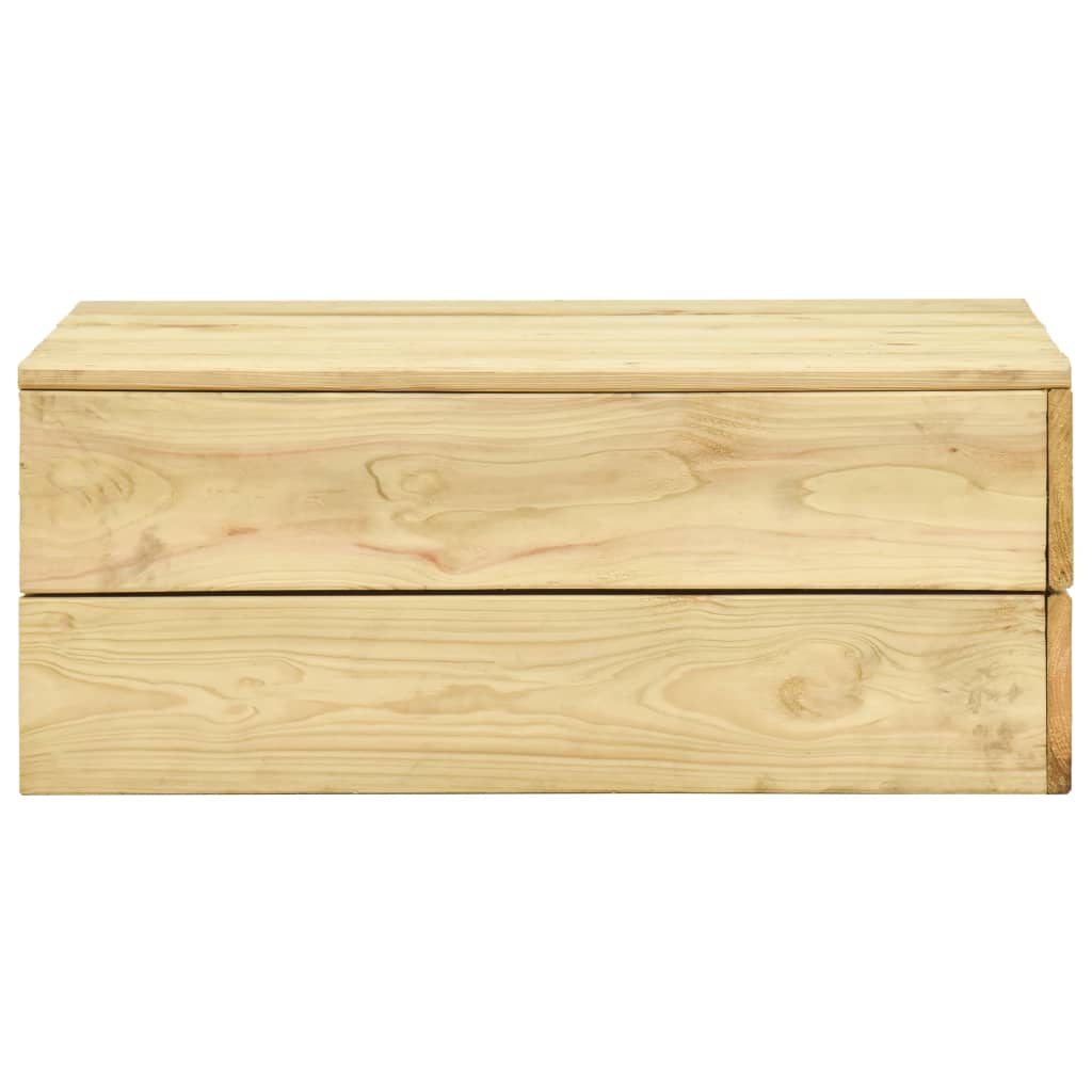 Tuintafel 75x75x31 cm geïmpregneerd grenenhout is nu te koop bij PeponiXL, paradijselijk wonen!