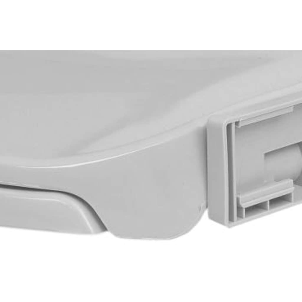 Toiletbril soft-close ovaal lichtgrijs is nu te koop bij PeponiXL, paradijselijk wonen!