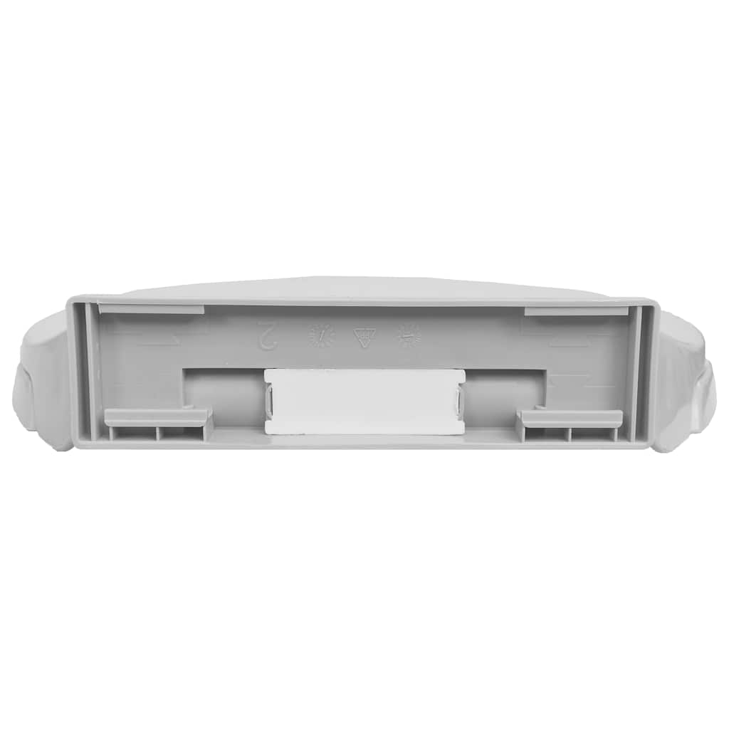 Toiletbril soft-close ovaal lichtgrijs is nu te koop bij PeponiXL, paradijselijk wonen!