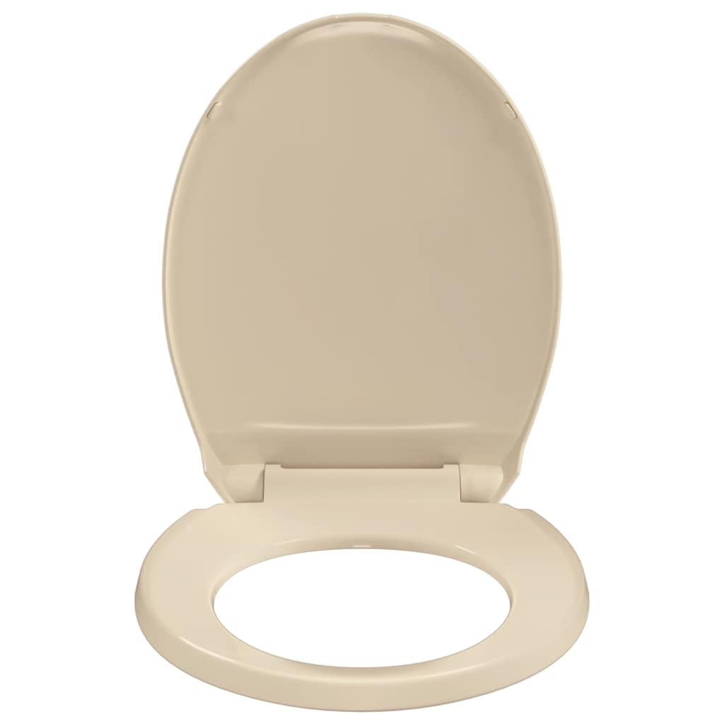 Toiletbril soft-close ovaal beige is nu te koop bij PeponiXL, paradijselijk wonen!