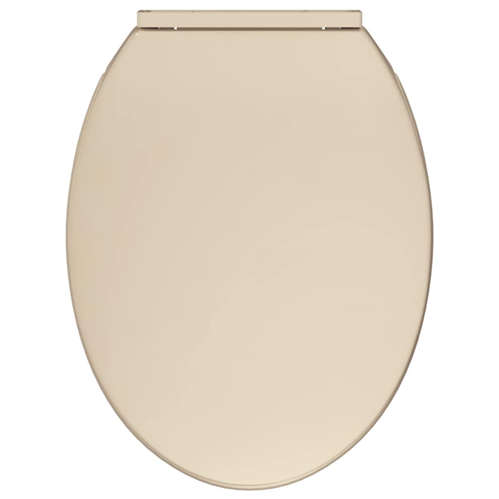 Toiletbril soft-close ovaal beige is nu te koop bij PeponiXL, paradijselijk wonen!