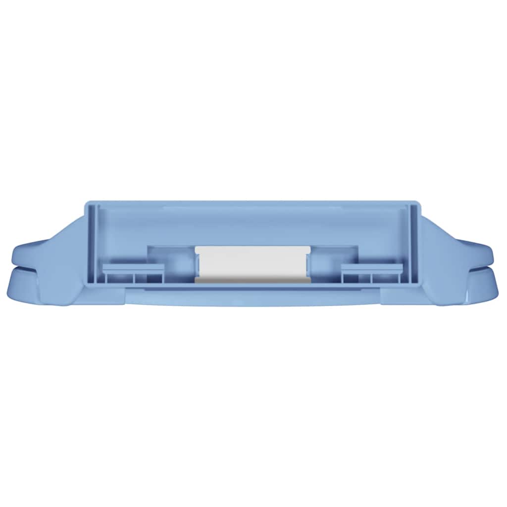 Toiletbril soft-close ovaal blauw is nu te koop bij PeponiXL, paradijselijk wonen!