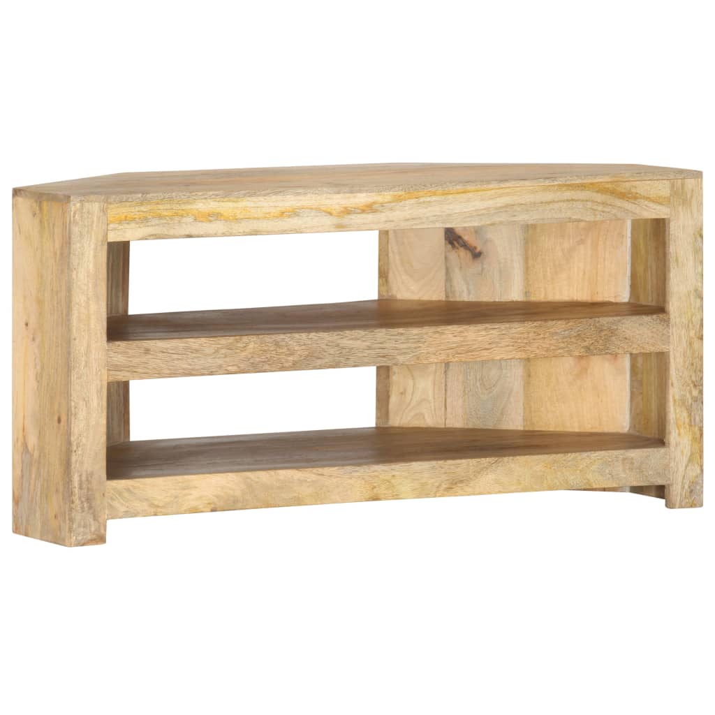 Tv-hoekmeubel 90x45x45 cm massief mangohout is nu te koop bij PeponiXL, paradijselijk wonen!