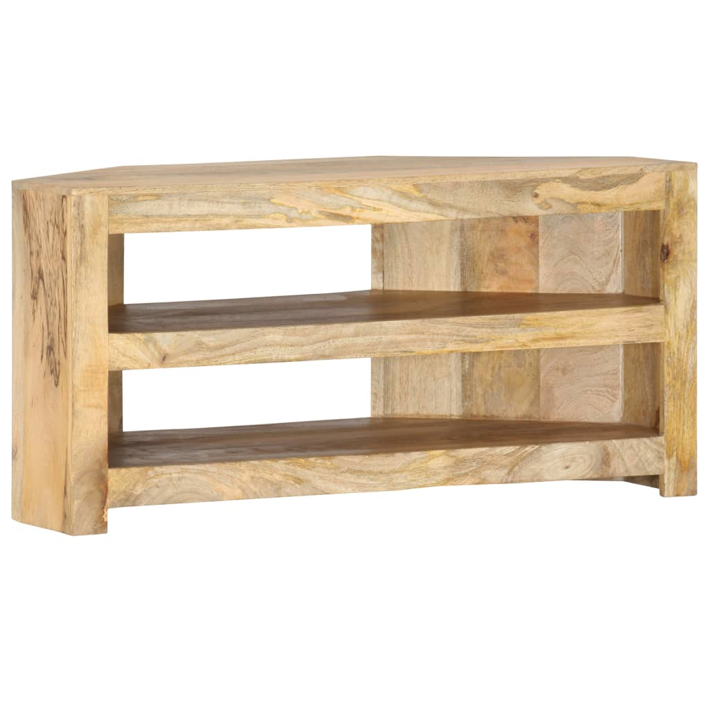 Tv-hoekmeubel 90x45x45 cm massief mangohout is nu te koop bij PeponiXL, paradijselijk wonen!