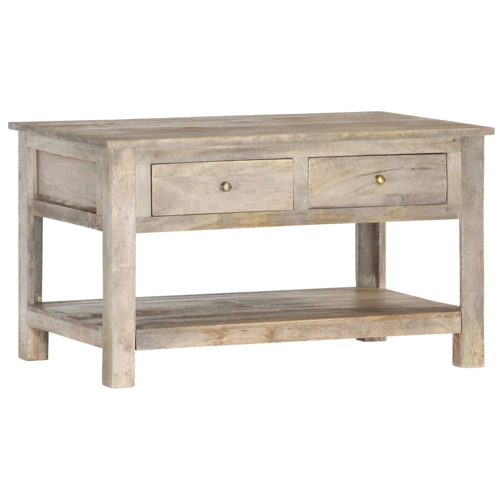 Salontafel 82x52x47 cm massief mangohout is nu te koop bij PeponiXL, paradijselijk wonen!