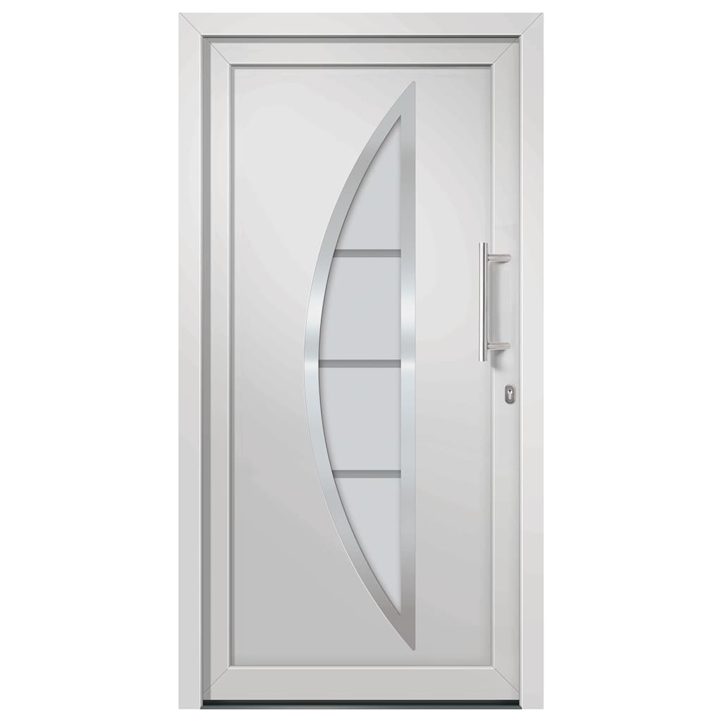 Voordeur 98x208 cm wit is nu te koop bij PeponiXL, paradijselijk wonen!